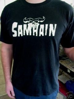 SAMHAIN shirt punk metal DRI plan 9 KBD misfits danzig
