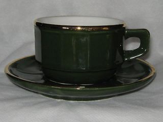 Apilco Bistroware Cup and Saucer   Expresso / Coffee FRANCE