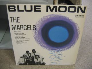 THE MARCELS Blue Moon vinyl LP 1979 yellow label