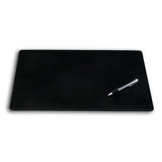 Series Classic Leatherette 24 x 19 Desk Mat without Rails in Black