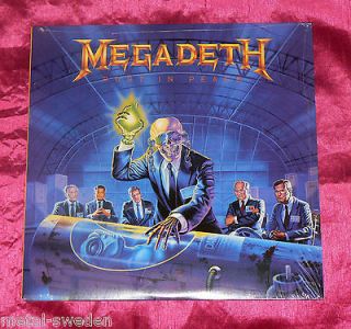 MEGADETH   RUST IN PEACE   RARE 9tr LP   1990   STILL SEALED