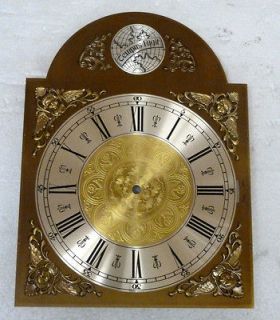 GRANDFATHER CLOCK DIAL WITH ROMAN NUMERALS FOR URGOS FIVE TUBE