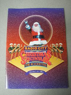 1996 RADIO CITY CHRISTMAS SPECTACULAR SOUVENIR PROGRAM W/ THE