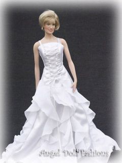 Evening gown for Princess Diana Franklin Mint 16#DA10