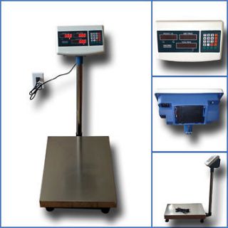 600LB Bench Shipping Weight Digital Scale Warehouse Platform Mailing