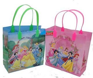 BIG DISNEY PRINCESS BELLE ARIEL 12 Pk Candy bag Gift Treat sack FAVOR
