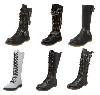 DEMONIA Mens Combat Boots Disorder 303 304 400 402 403 Sizes:4 14