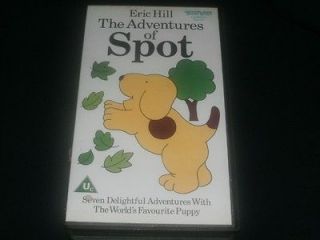 SPOT THE ADVENTURES OF 10 FABULOUS STORIES VIDEO VHS PAL VIDEO A RARE