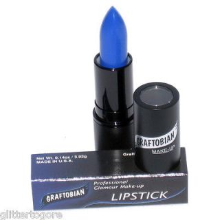 Blue Lipstick   Graftobian Professional Make Up