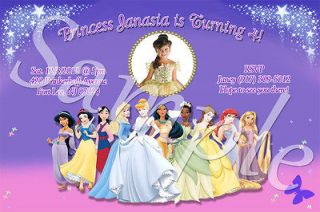 Disney Princess invitations