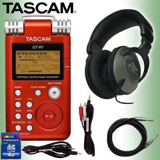 Tascam GT R1 Handheld Digital Field Recorder GTR1G TR1 GTR 1 Full