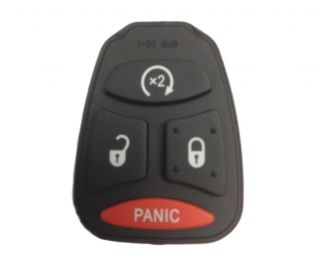 NEW DODGE CHRYSLER JEEP REPLACEMENT BUTTON PAD KEYLESS ENTRY KEY