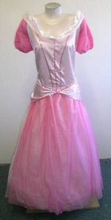Disney Store SLEEPING BEAUTY Princess ADULT DRESS L XXL Ladies Costume
