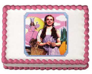 WIZARD OF OZ EDIBLE IMAGE® Cake Topper Dorothy Birthday