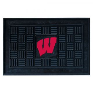 University Of Wisconsin Badgers Medallion Door Mat