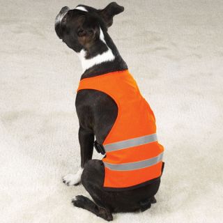 Dog Safety Vest with Reflective Collar & Paw, Small   New