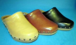 Dr Scholls Womens Exercise Clog Leather Mules