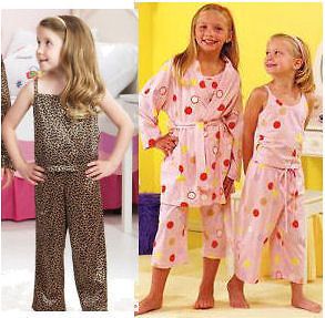 Toddler Girls Tank/Pants Sleepwear Leaopard Dot Pink U Pick