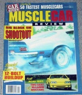 MUSCLE CAR REVIEW 1987 NOV   JETFIRE, 1st AC COBRA