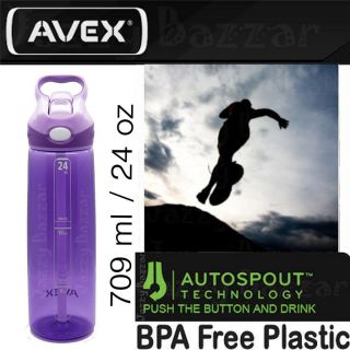 Contigo AVEX Sports Drink Water Bottle AutoSpout BPA Free Eco Plastic