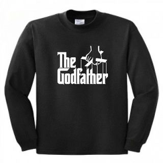 Long Sleeve Godfather Tee Shirt T Don Corleone Pacino De niro