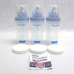 NEW The First Years Breastflow Baby Bottles 8 oz