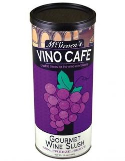 VINO CAFE GOURMET WINE SLUSH Mix Beverage Party Wine freeze drink