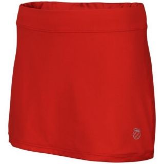Swiss Retro Hem Tennis Skort Sport Skirt Red 8 XS 12 Medium 14 Large