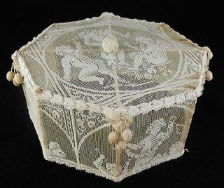 antique figural lace in Lace, Crochet & Doilies