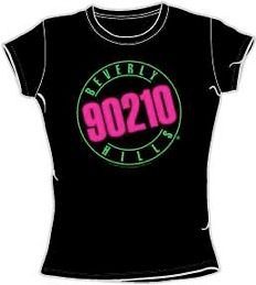 New Authentic Beverly Hills 90210 Juniors T Shirt Size Small