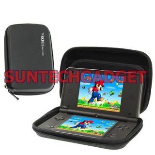 BLACK HARD HANDY CARRY CASE COVER BAG POUCH FOR NINTENDO 3DS XL LL