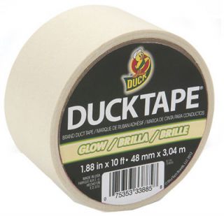 Printed Duck® Brand Duct Tape Glow In The Dark 3 Roll Lot model