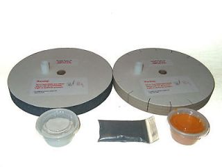 Slicing Edge Sharpening Wheels System 8 x 1 x 5/8 or 1/2 Knife Tool