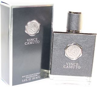 Vince Camuto Eau de Toilette Spray 3.4 oz EDT Perfume for Men NIB