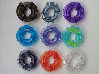 TAKARA TOMY Metal Fight Fusion Beyblade Clear Wheel Parts Set D Hasbro