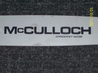 mcculloch 610 in Outdoor Power Equipment