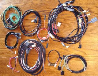 1955 CHEVY WIRE HARNESS KIT 2 DOOR STATION WAGON with ALTERNATOR