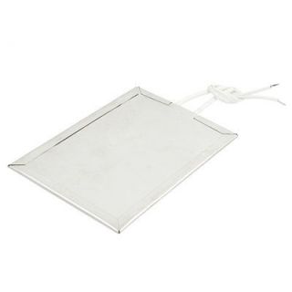 100mm Stainless Steel Heater Heating Board 6.9 White Wire 220V 450W