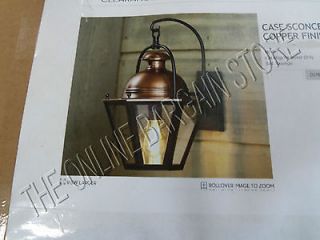 Barn Case Sconce Bronze Antique Copper French Lantern Light Vintage
