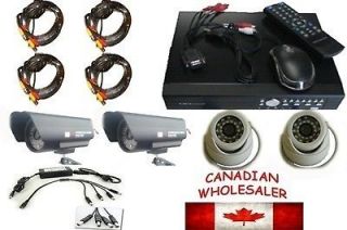 NEW 4CH H264 120FPS REALTIME STANDALONE DVR CCTV Security system