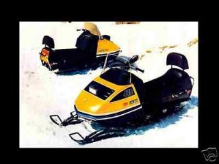 Elan Elite TNT Nordic Snowmobile PART MANUALs + Olympique Alpine
