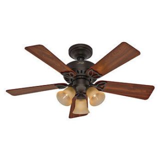 Hunter The Beacon Hill 42 New Bronze Ceiling Fan with Light 20438 NEW