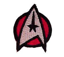 Star Trek:TMP Engineering Red Insignia 1.5 Uniform Patch  FREE S&H