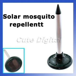 Yard Solar Power Mouse Mice Mole Insect Rodent Repeller