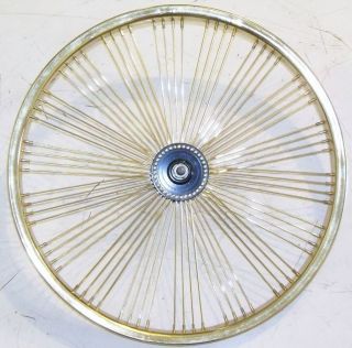 GOLD COLORED FRONT 20 BMX BICYCLE/BIKE RIM PARTS 677