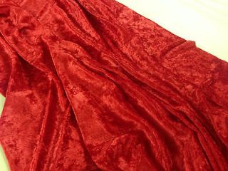 velvet fabric, 60 wide, sold by the metre, stretch velour. 12 colours