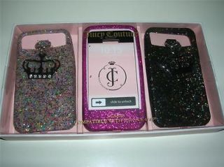 JUICY COUTURE GLITTER IPHONE CASE 4 FITS MODEL 4/4S JELLY SKIN COVER