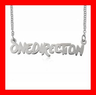 1D   One Direction Name Necklace   STAINLESS STEEL NEW Brand NEW