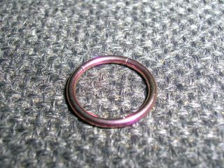 Ear Cartilage TOP EAR BAR/ EYE BAR/BCR 1.2MM 10mm segment ring pink