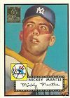 1996 Topps MICKEY MANTLE 1952 Reprint #2 Yankees